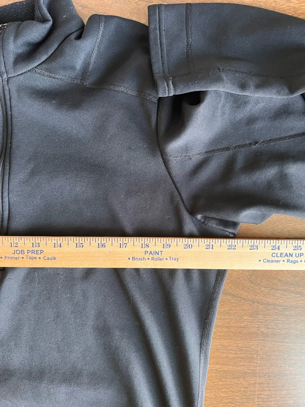 VTG Patagonia R1 Polartec Power Dry Black Quarter Zip Fleece Pullover Men L READ